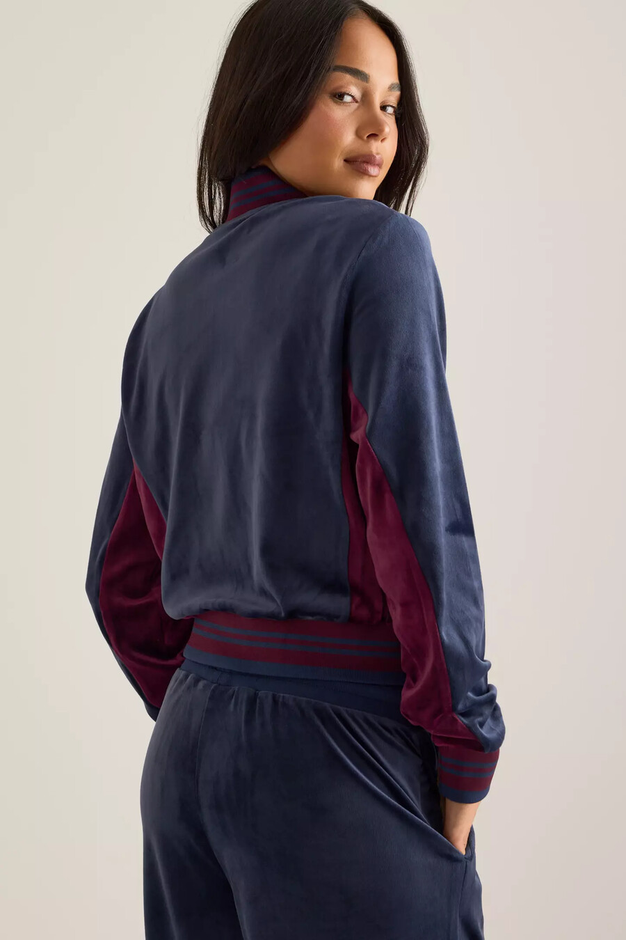 chaqueta fila jenesis azul marino