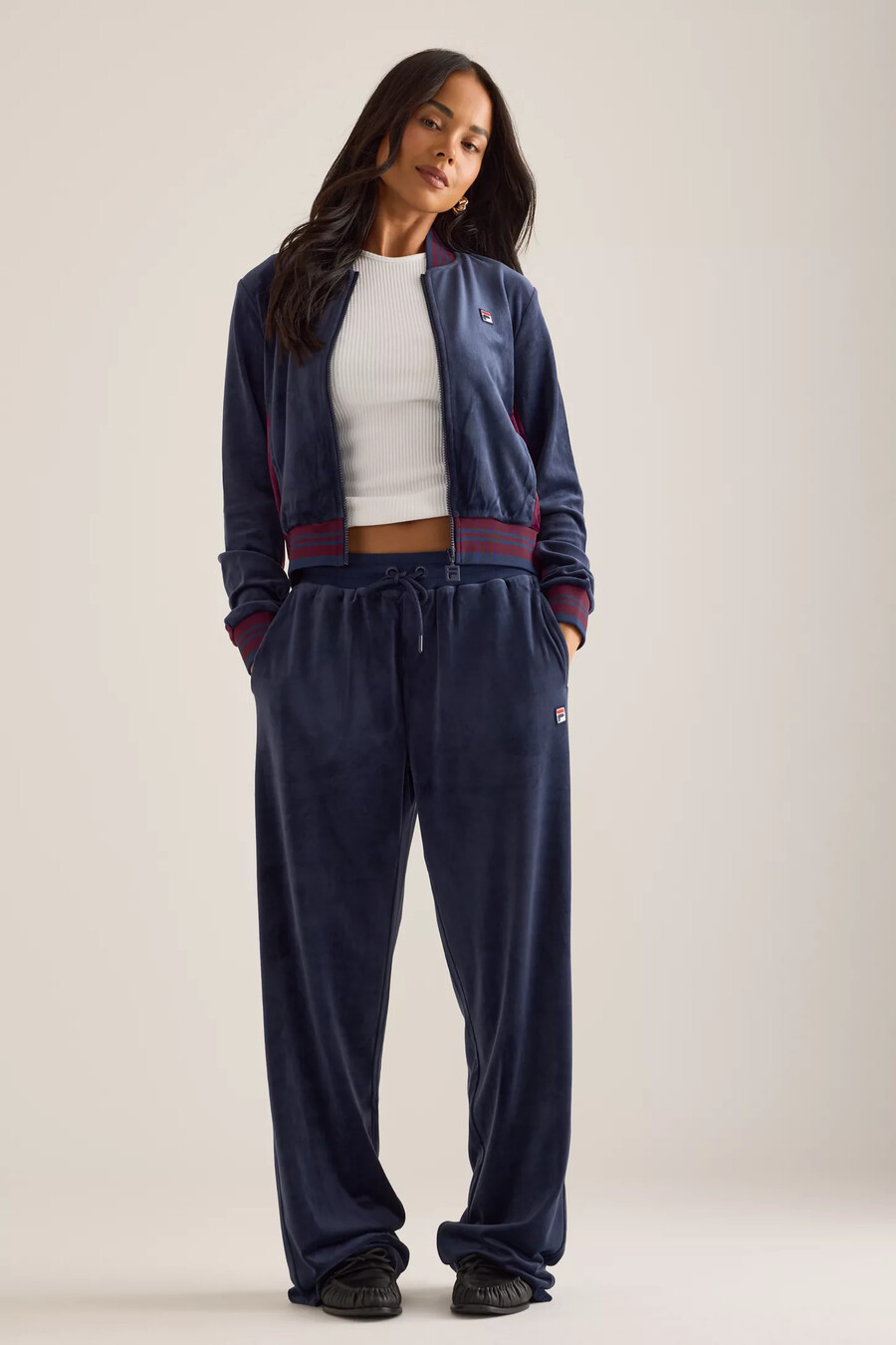 chaqueta fila jenesis azul marino
