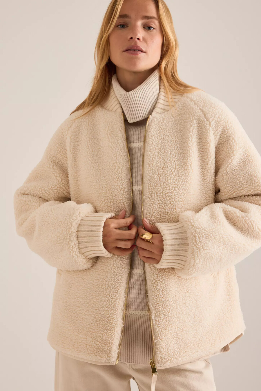 chaqueta reversible varley serina