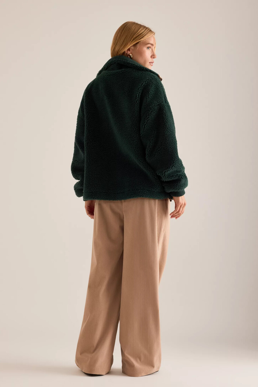 chaqueta sherpa varley lowell