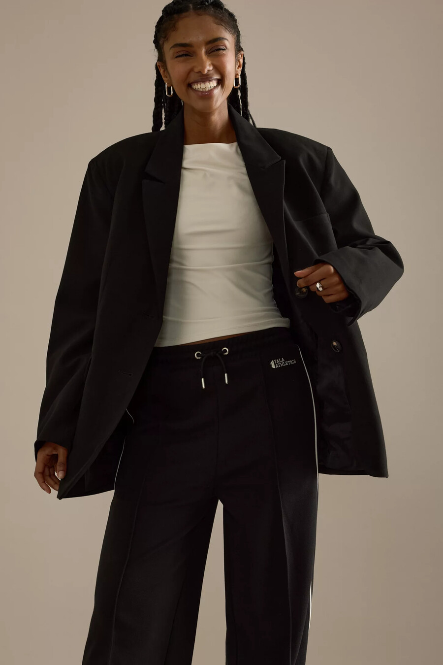 blazer extragrande para uso diario de tala