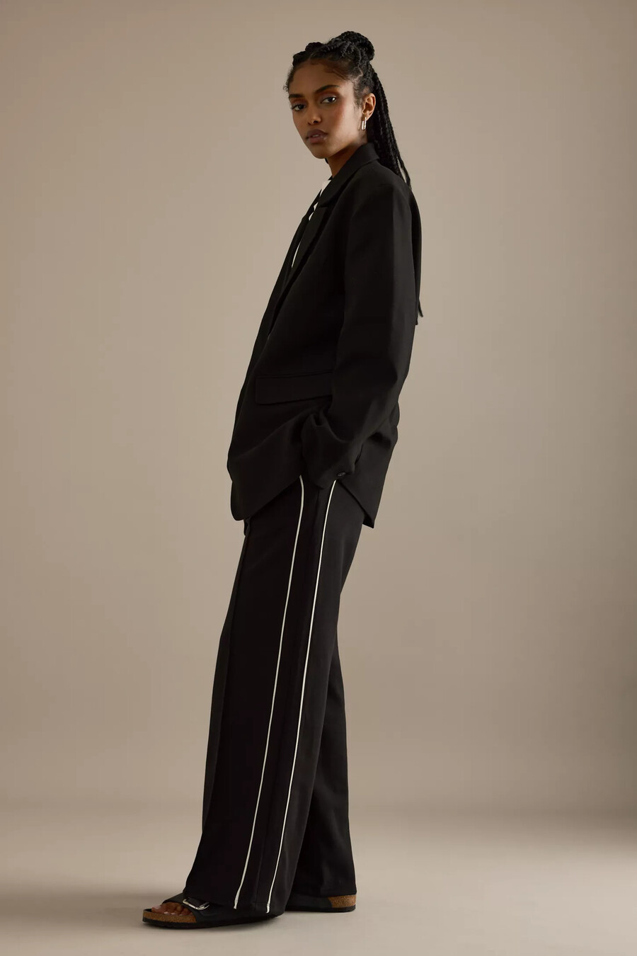 blazer extragrande para uso diario de tala