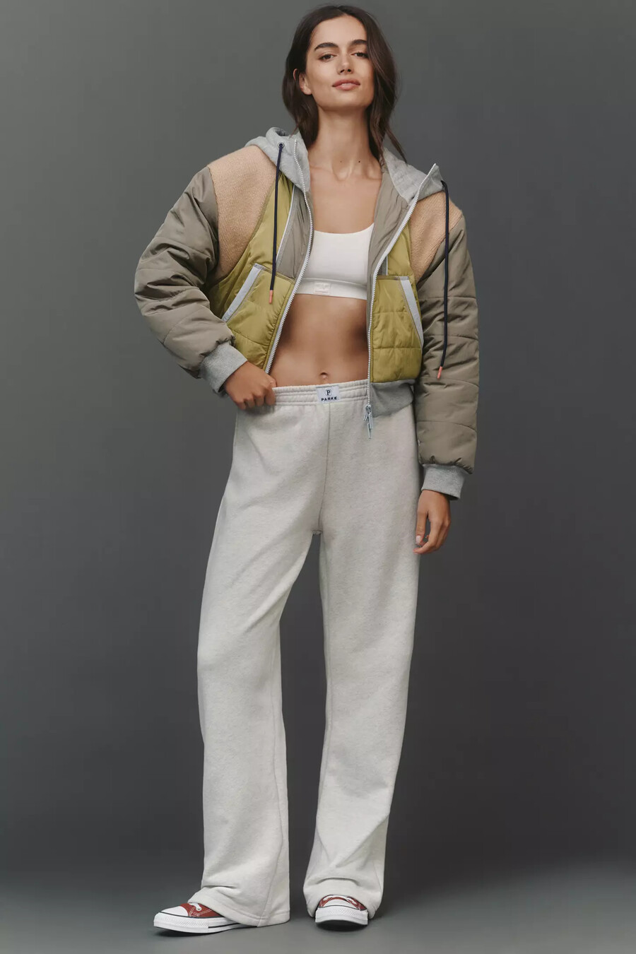 chaqueta con capucha freespool para práctica diaria