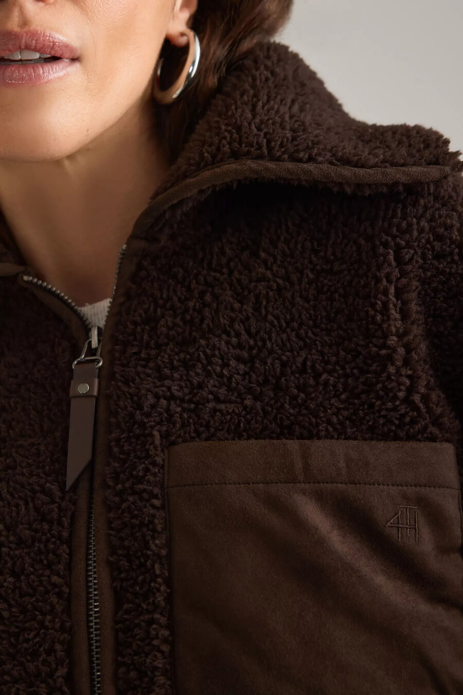 chaqueta polar con cremallera de zara 4th reckless