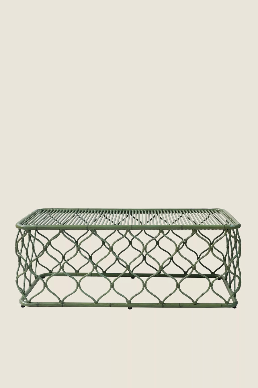 mesa de centro de aluminio para exterior birdie fortescue