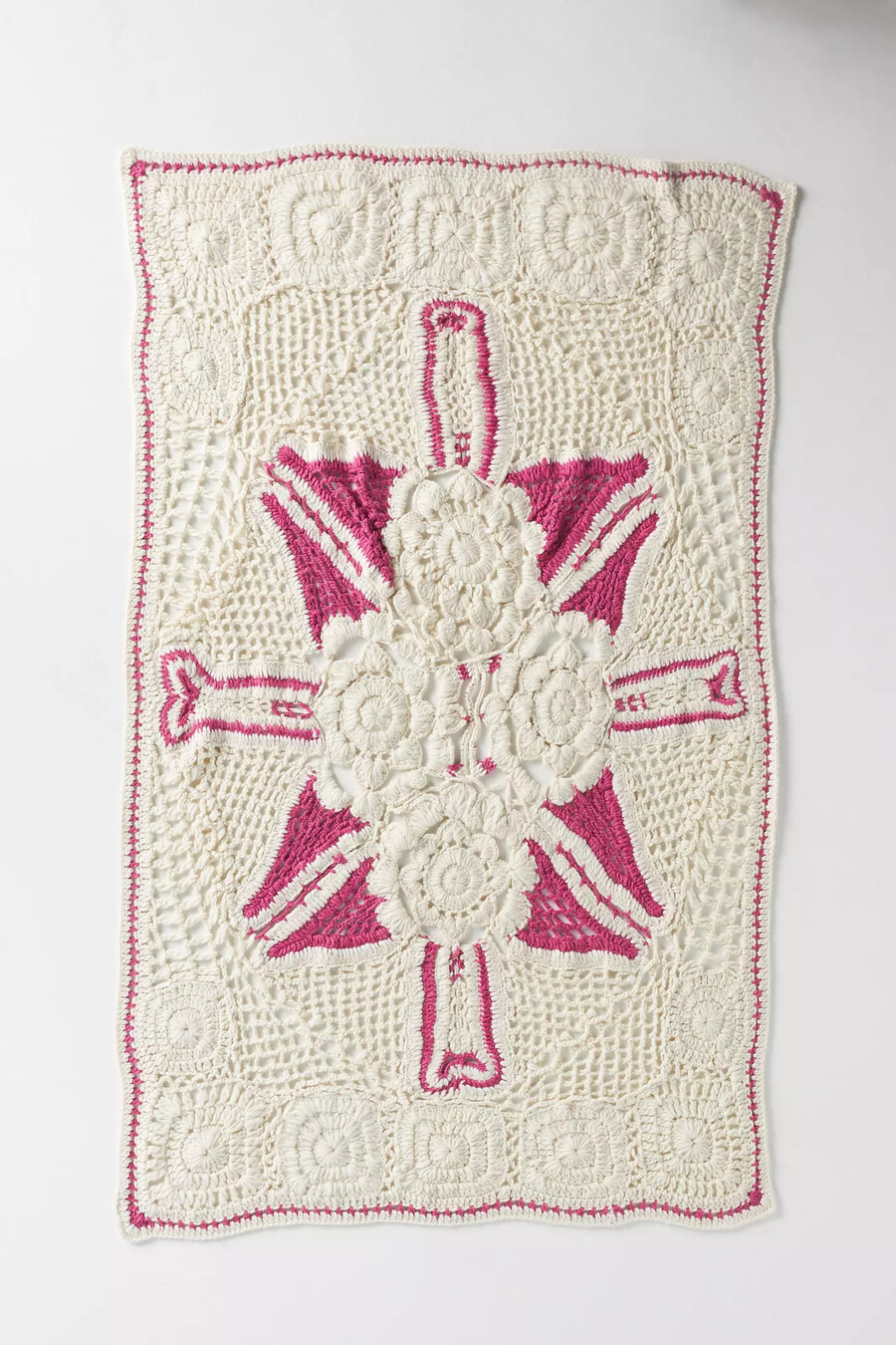 manta tejida a crochet aspen