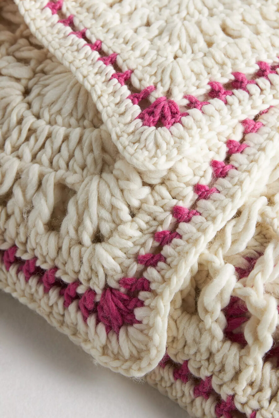 manta tejida a crochet aspen
