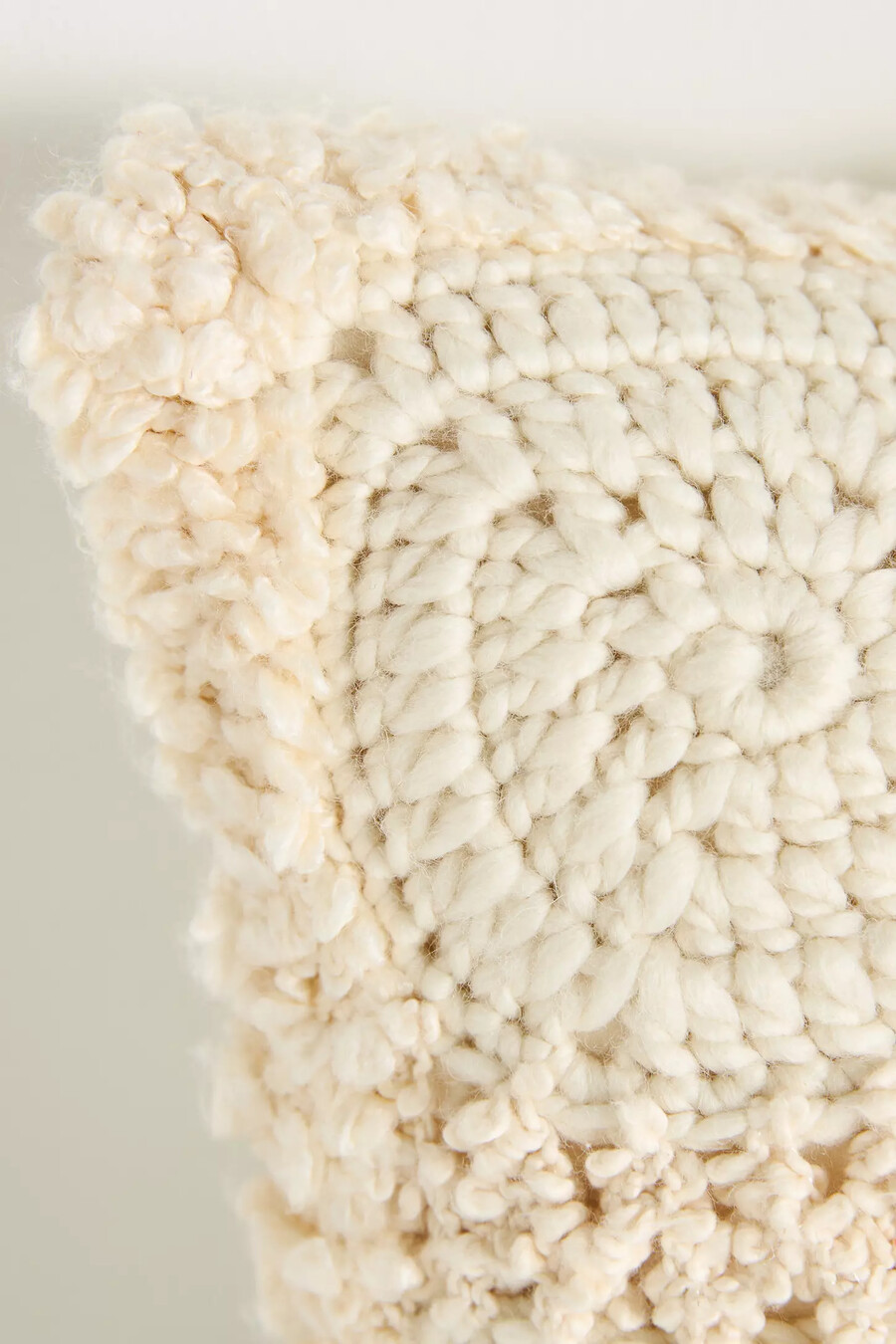 cojín de crochet de aspen