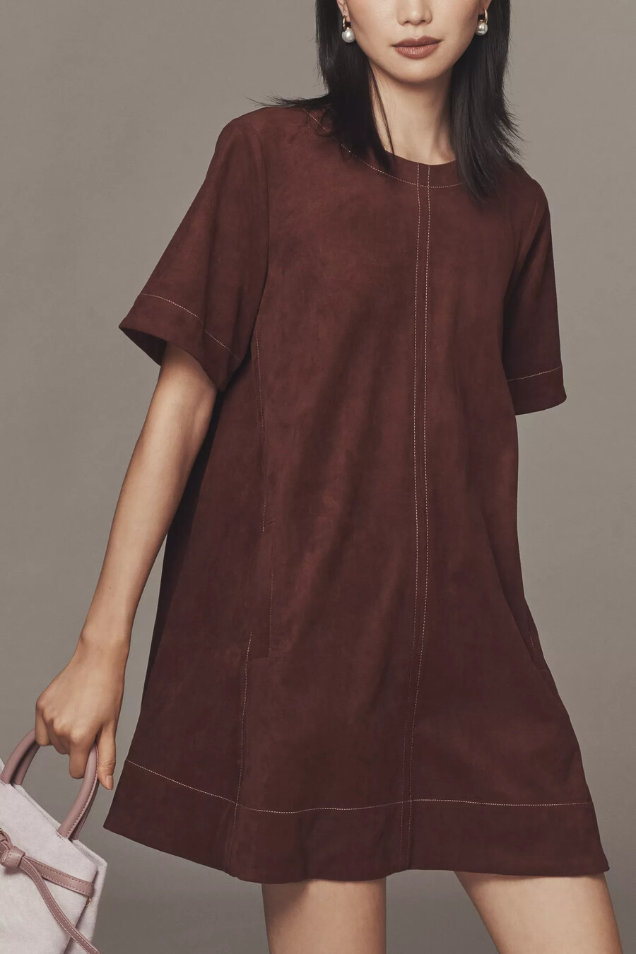 el minivestido emmy de manga corta de maeve