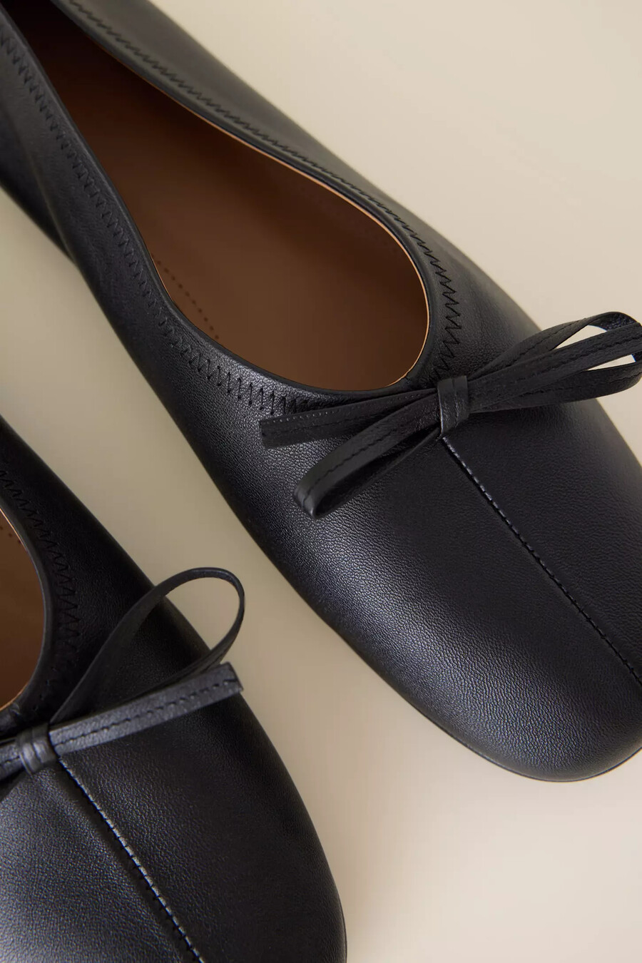 bailarinas de cuero blaise flattered