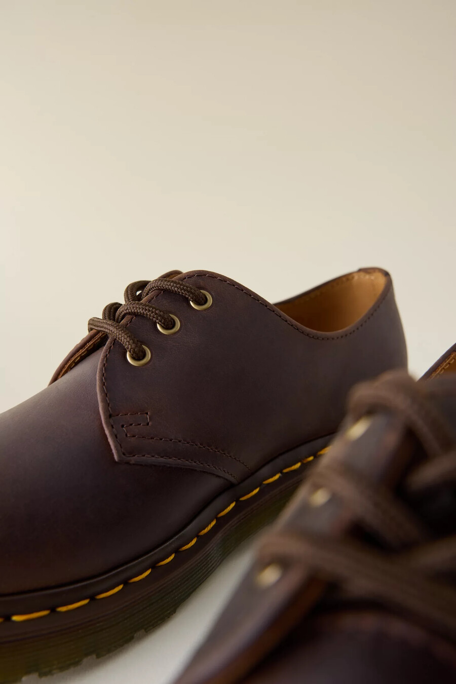 zapatos oxford de cuero dr. martens 1461 crazy horse