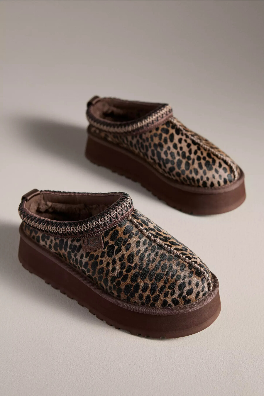 pantuflas de plataforma ugg tazz caspian