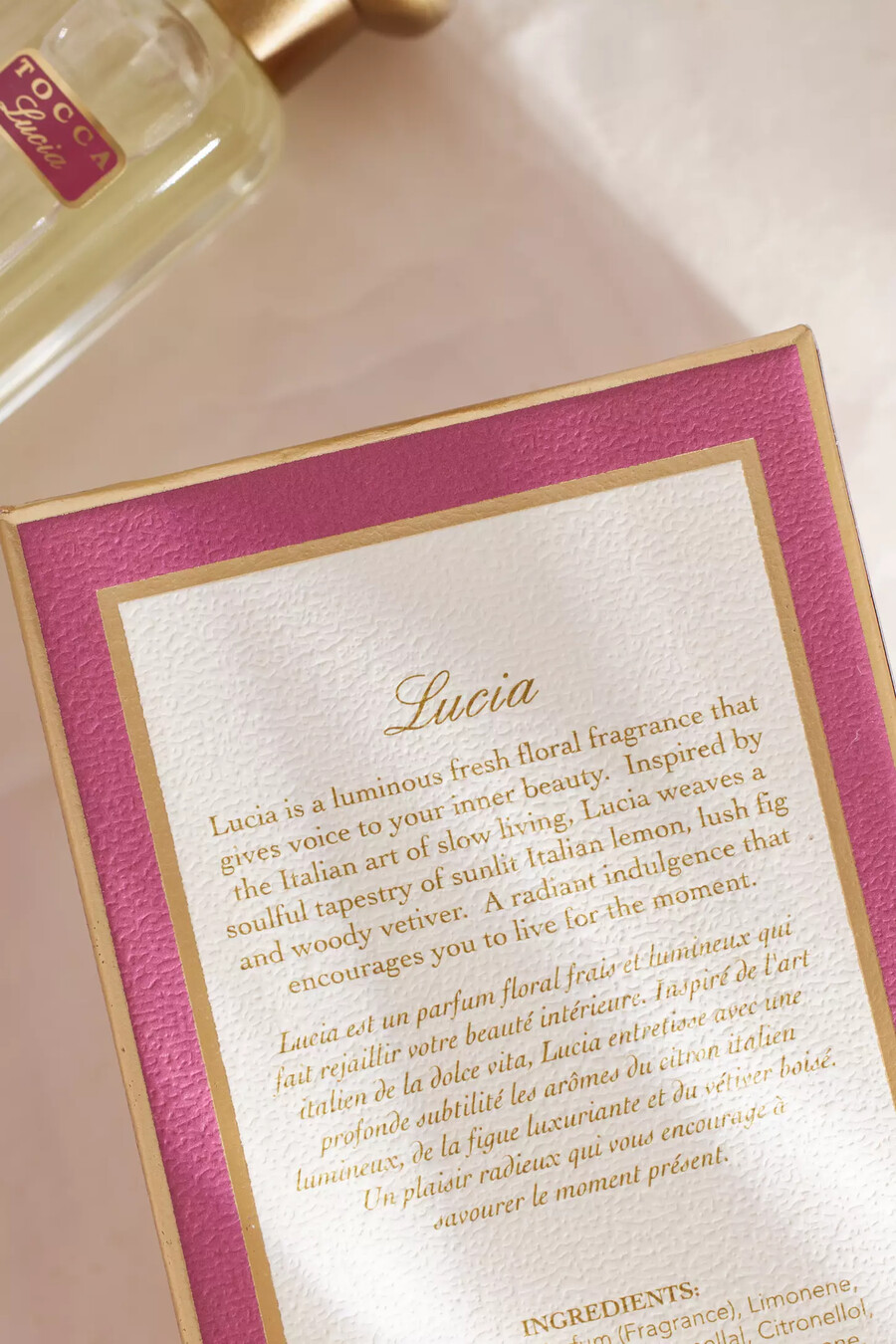 tocca eau de parfum spray de viaje