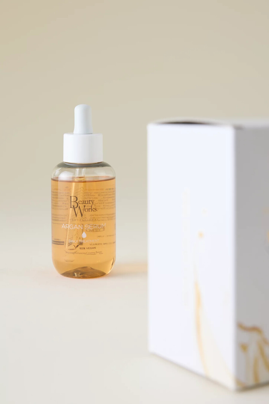 suero de aceite de argán beauty works