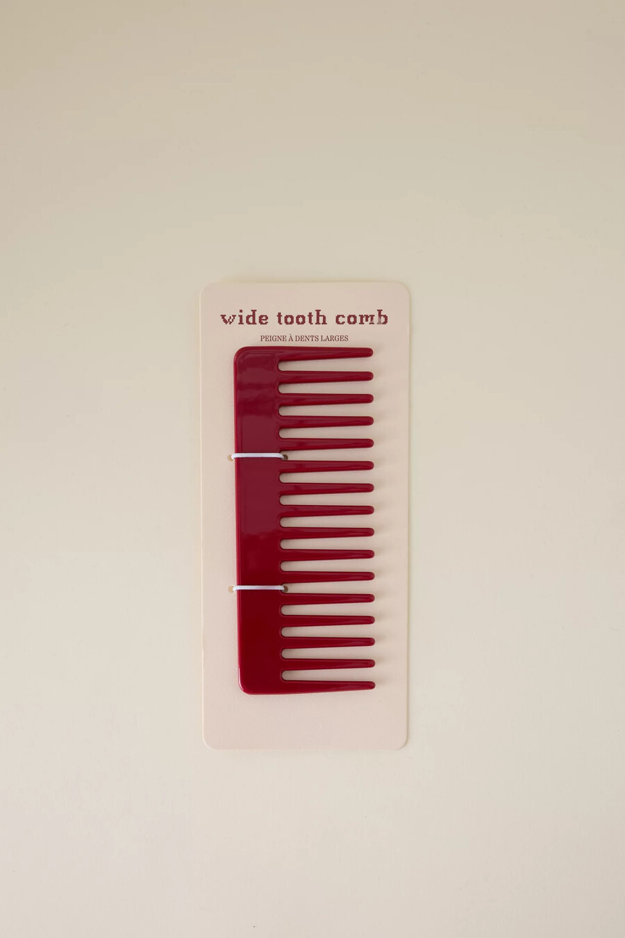 peine de dientes anchos