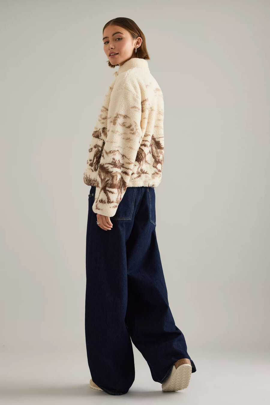 suéter polar levis kasey sherpa