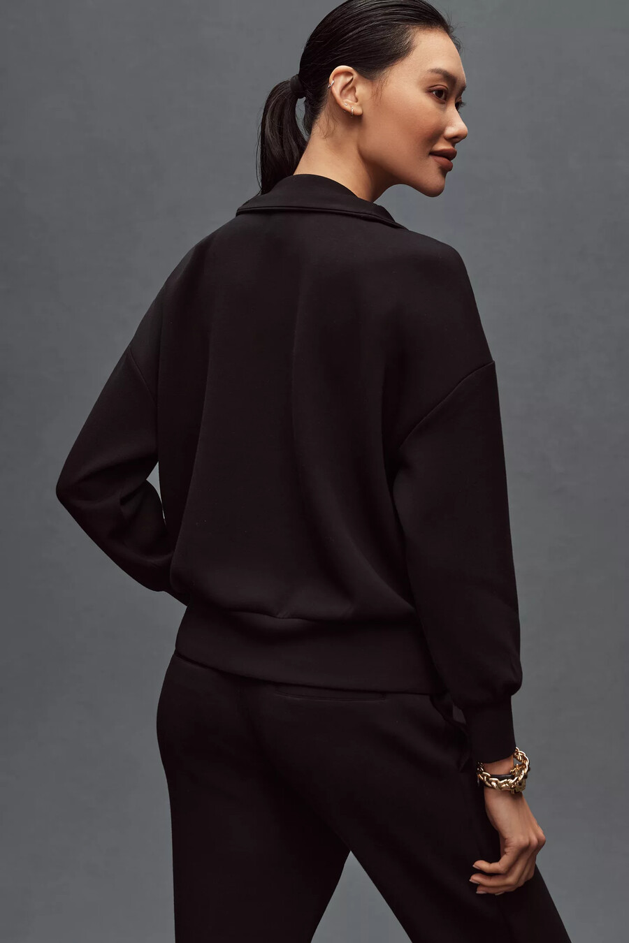 sudadera con media cremallera varley hawley