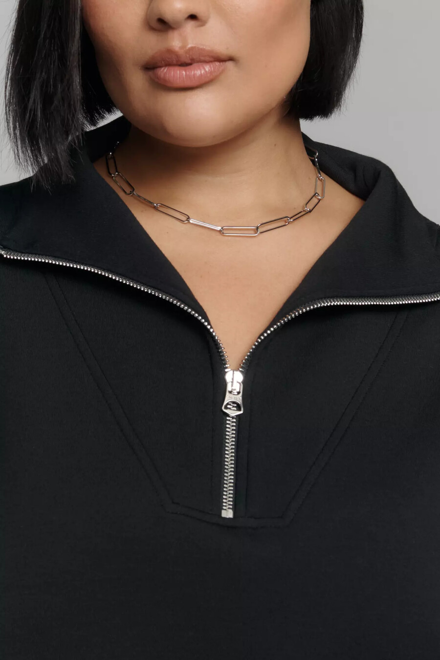 sudadera con media cremallera varley hawley