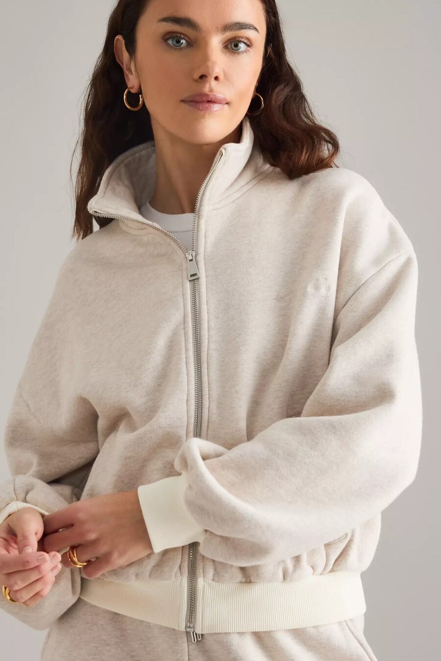 sudadera con cremallera josefina 4th reckless