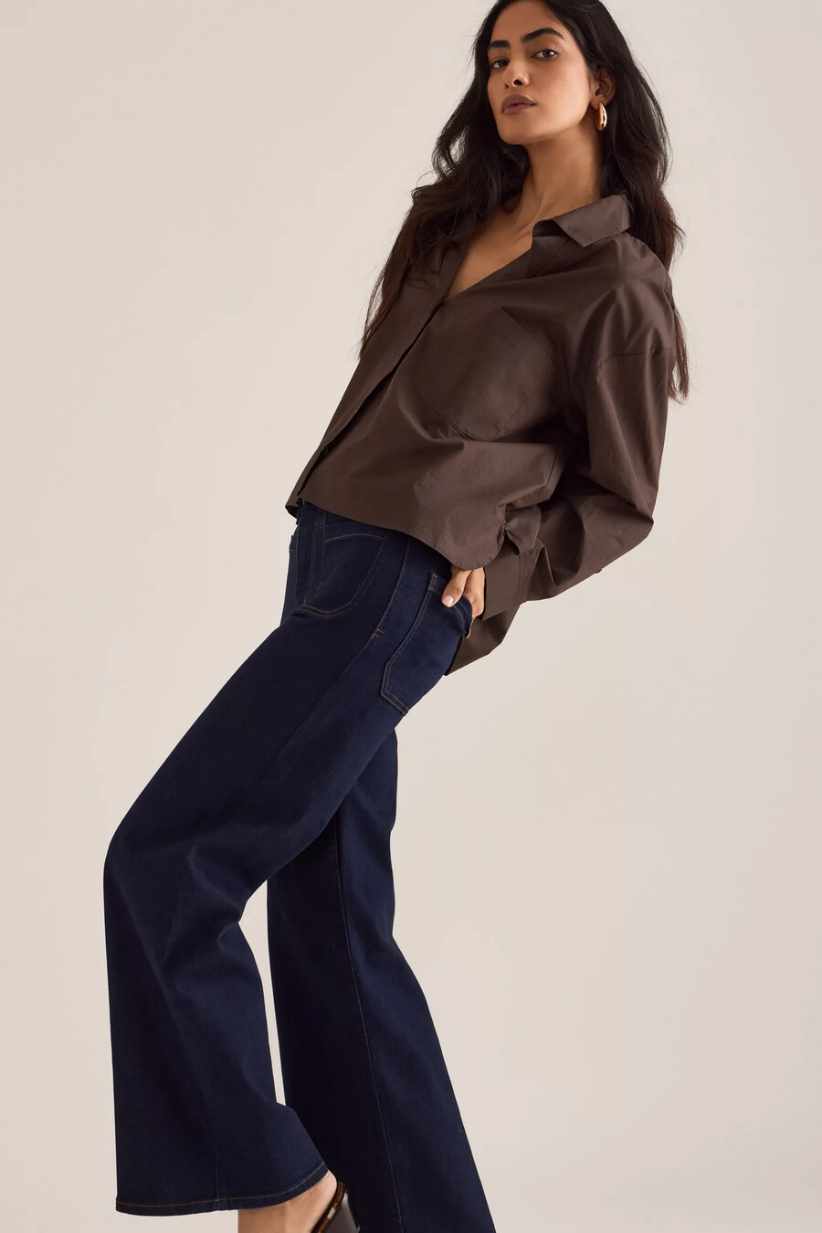 marco le slim palazzo jeans