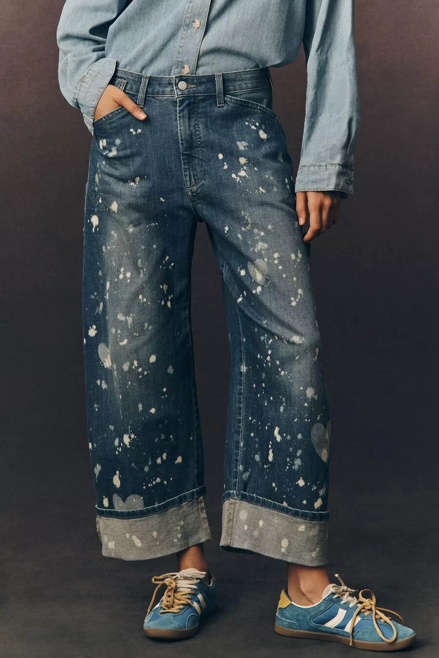 los jeans de carpintero kayden barrel de pilcro