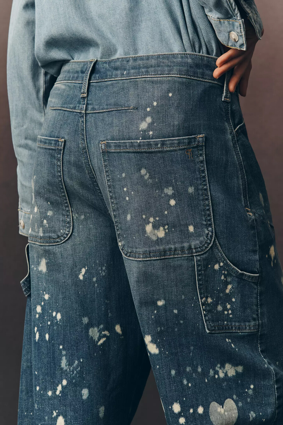 los jeans de carpintero kayden barrel de pilcro