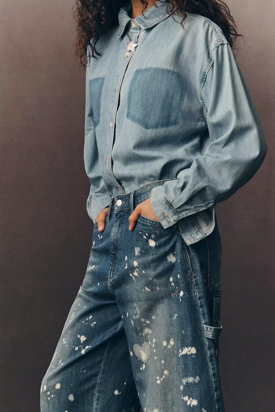 los jeans de carpintero kayden barrel de pilcro