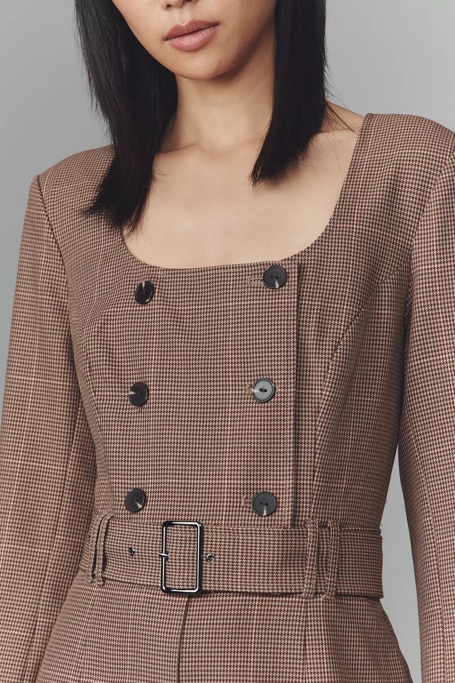mono tipo blazer de manga larga de anthropologie