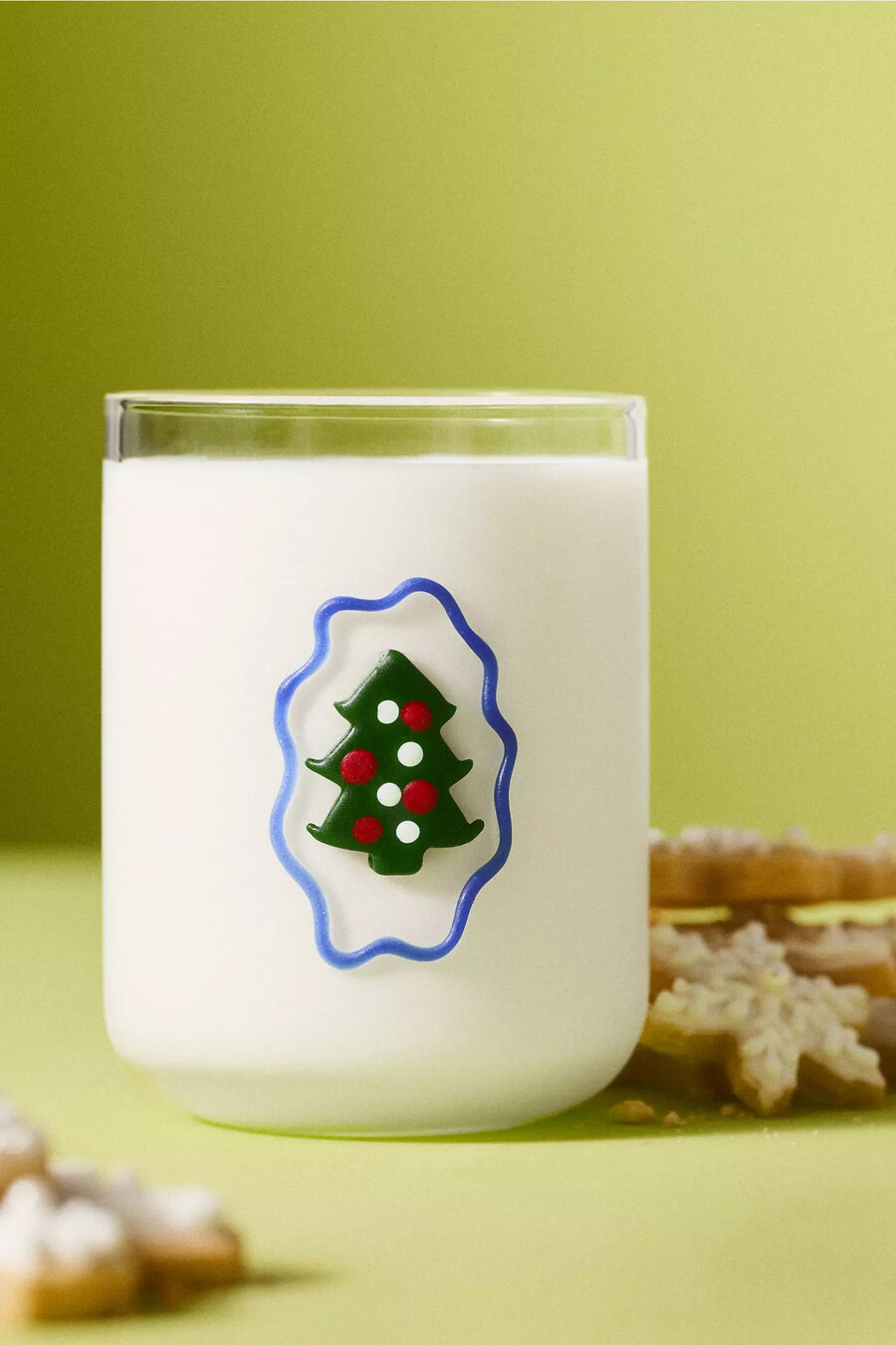 vaso de jugo navideño love notes