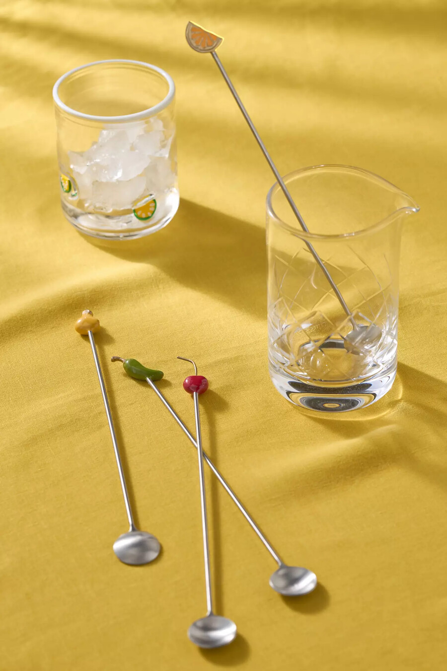 cucharas de cóctel para decorar juego de 4