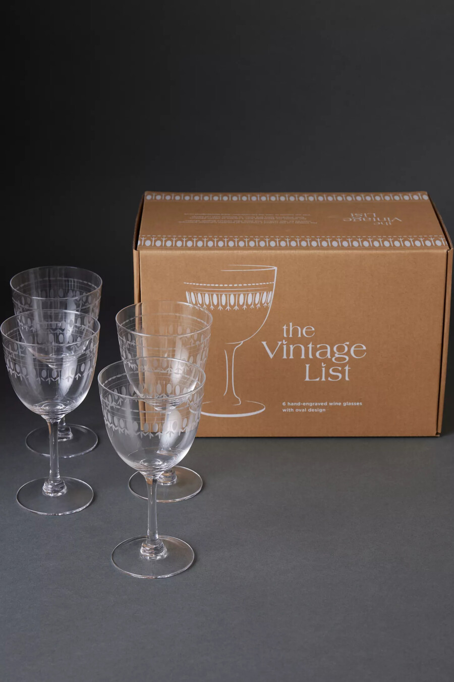 copas de vino the vintage list juego de 6