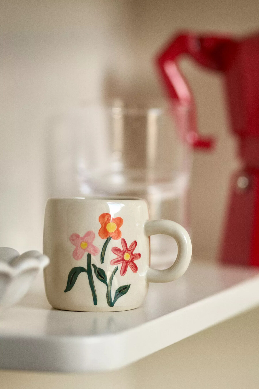 taza de café espresso pequeña de cerámica dolly