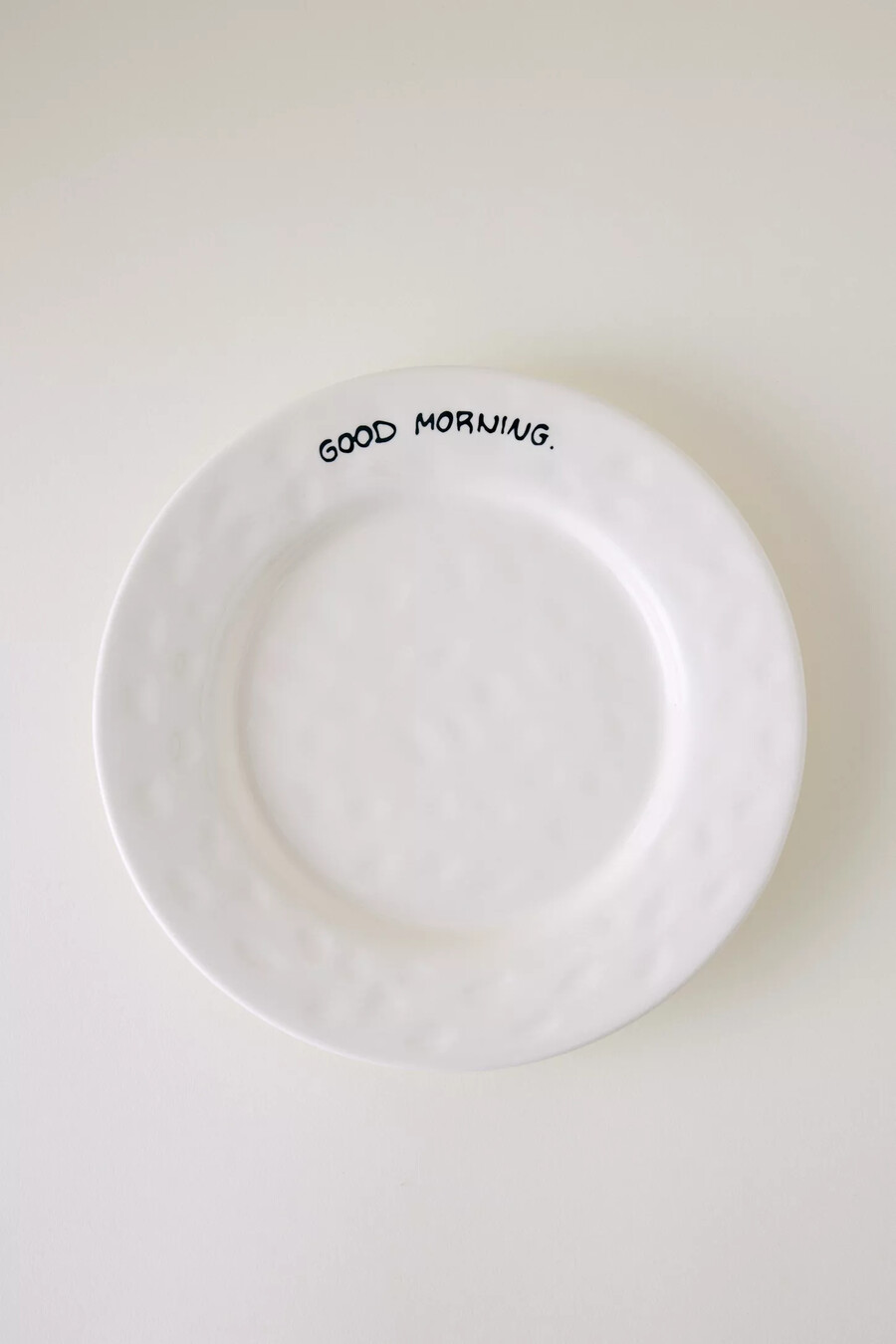 plato de desayuno de buenos días de anna y nina