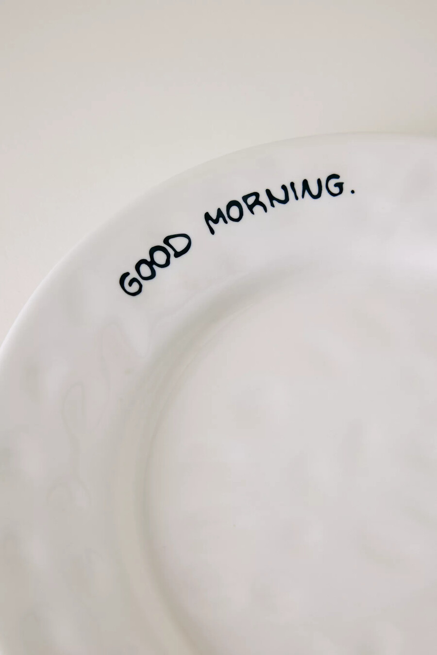 plato de desayuno de buenos días de anna y nina
