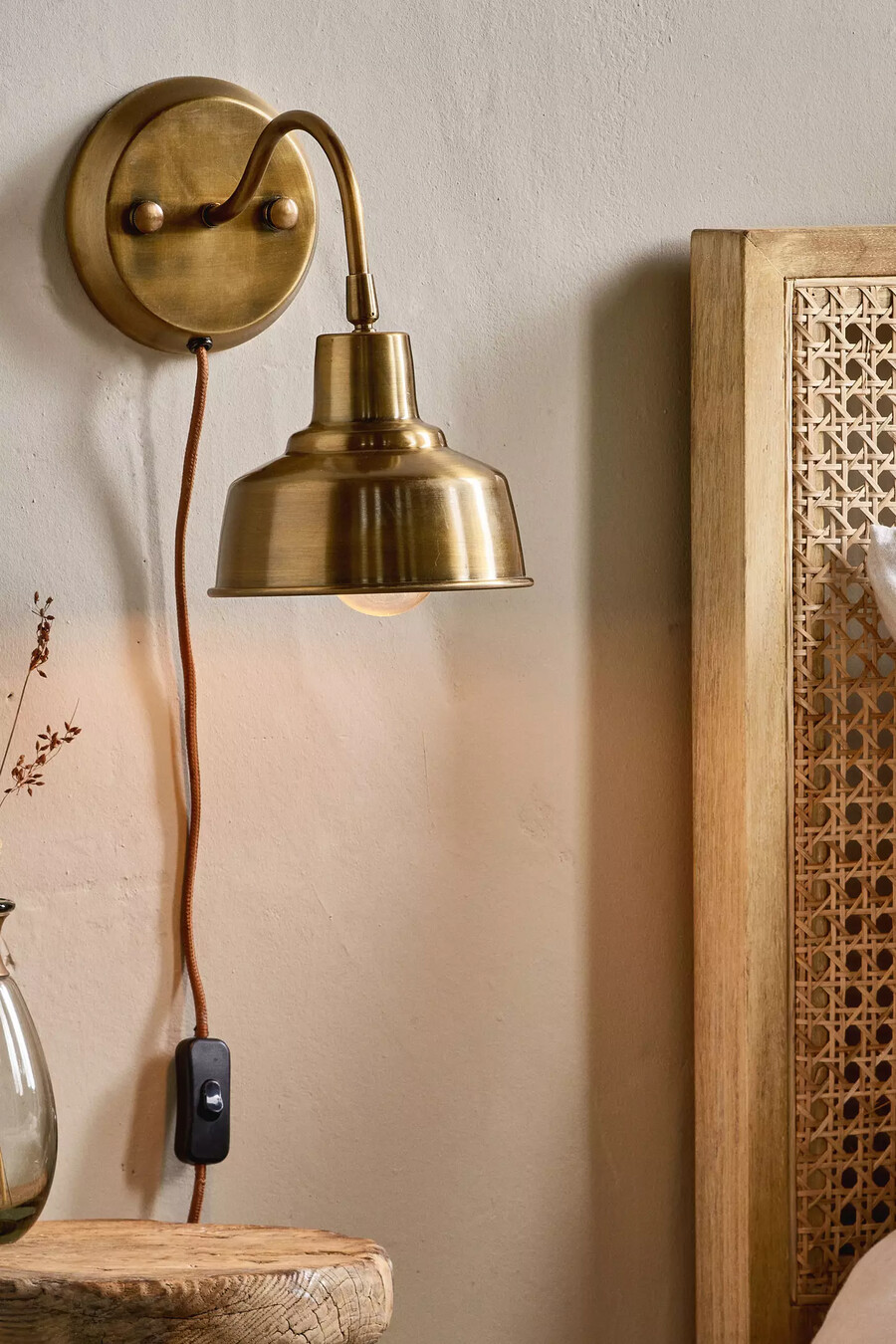 lámpara de pared nkuku nar
