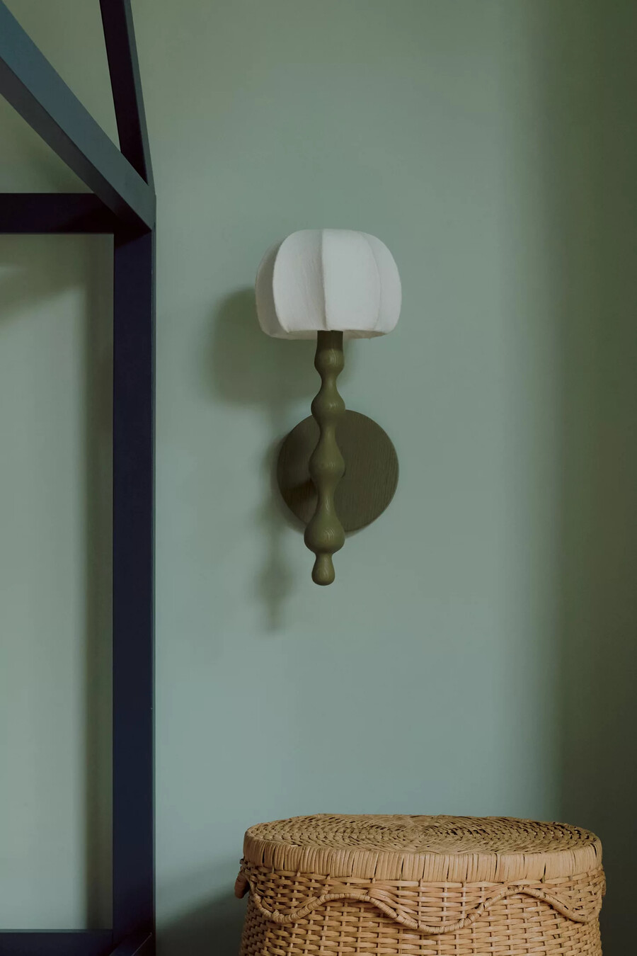 lámpara de pared de madera lala reimagined