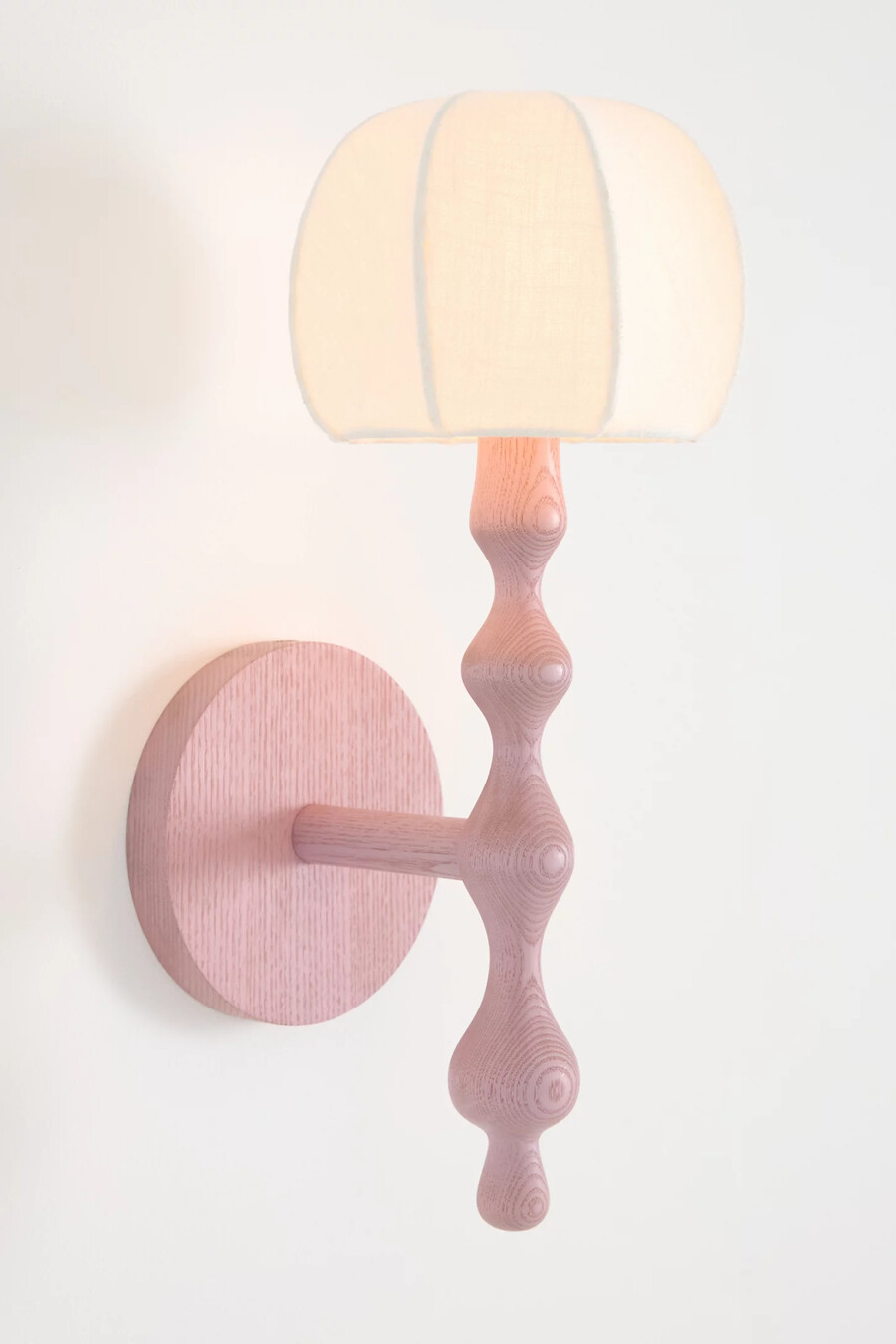 lámpara de pared de madera lala reimagined