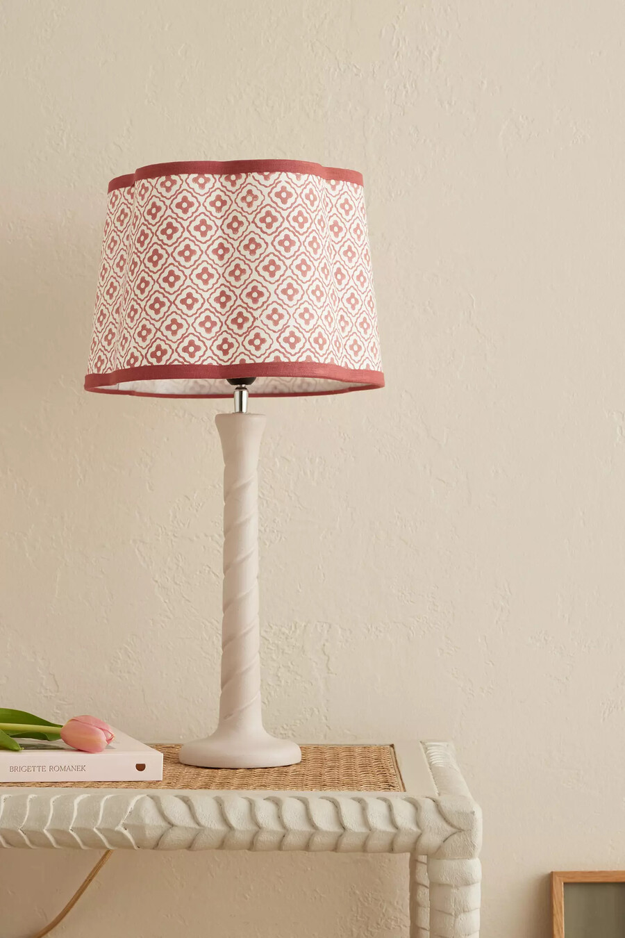 base de lámpara de madera retorcida birdie fortescue