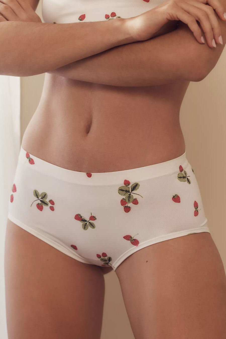 por anthropologie las bragas estampadas sin costuras renna
