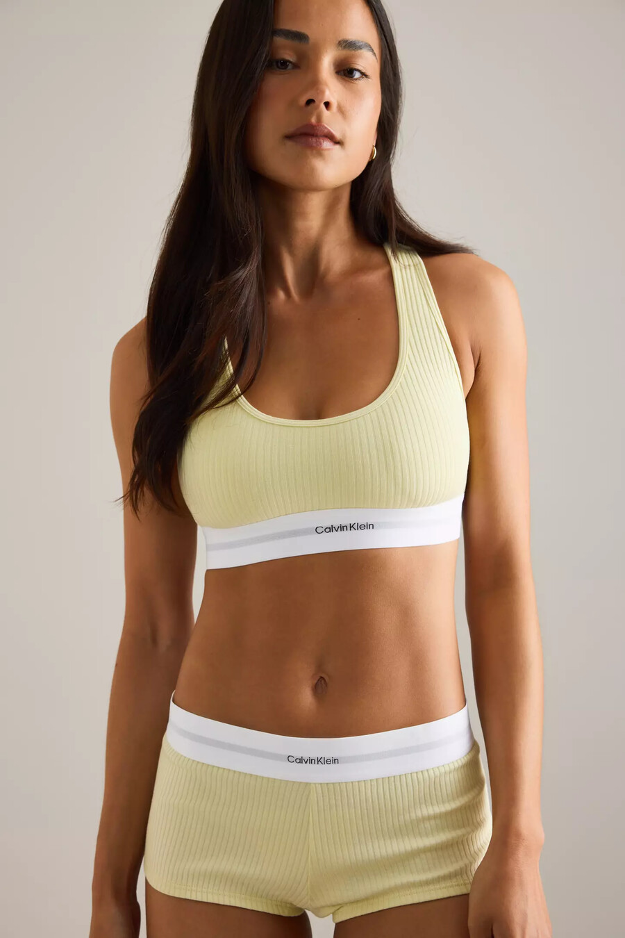 bralette con forro ligero de calvin klein