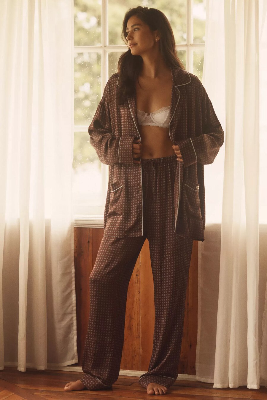 camisa de pijama clásica cedric de love stories