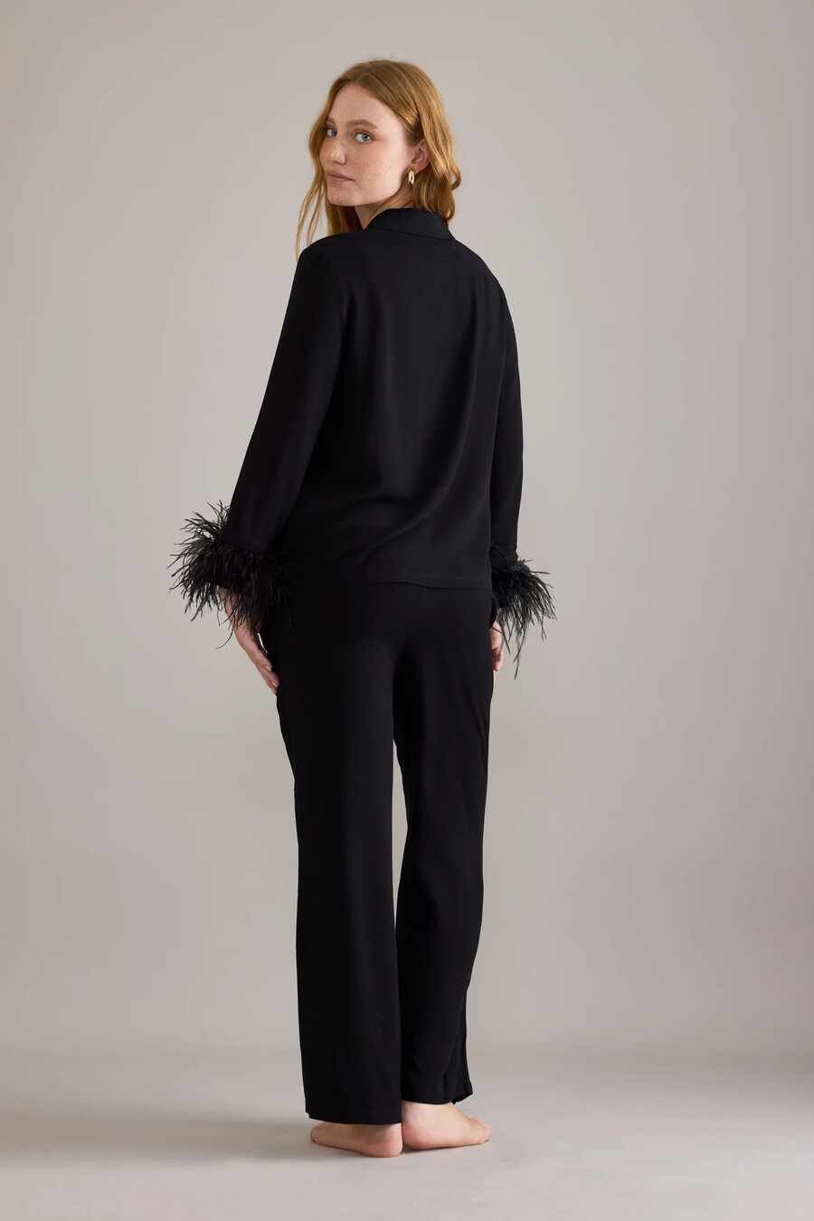 conjunto de pijama largo sleeper bow