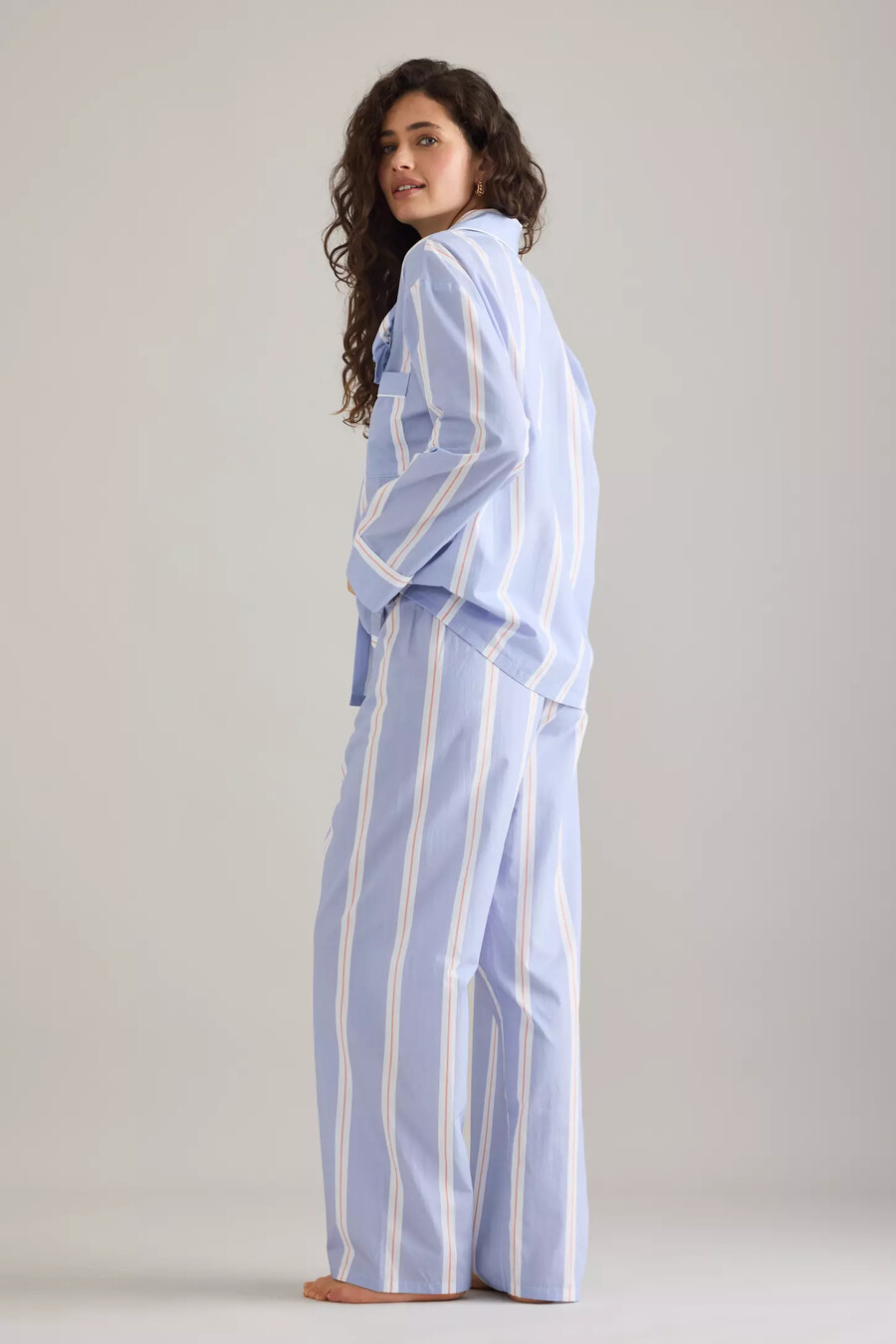 pijama largo a rayas sleeper rose