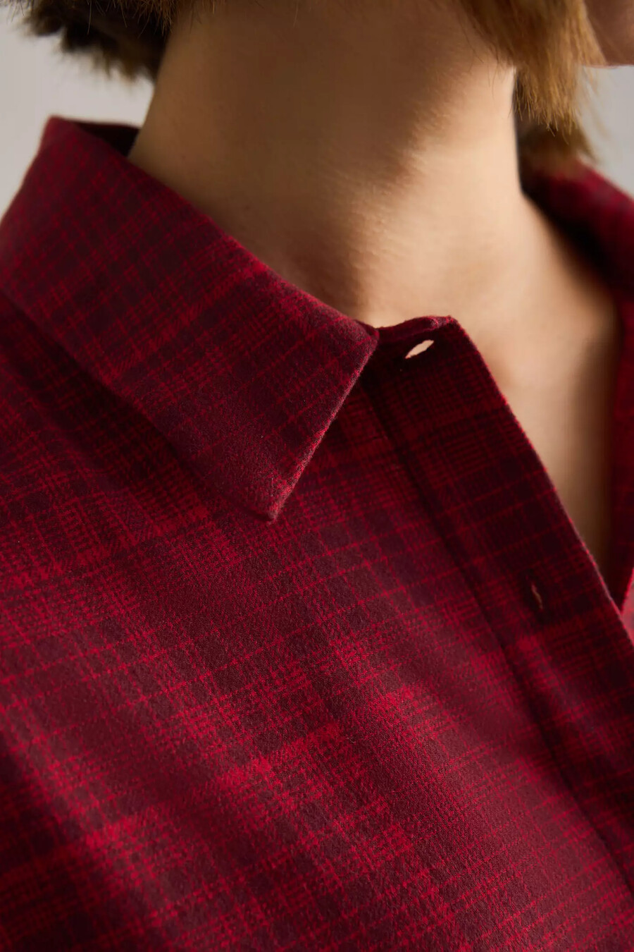 camisa de franela de calvin klein