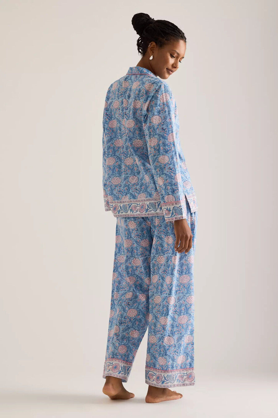 conjunto de pijama largo dilli grey