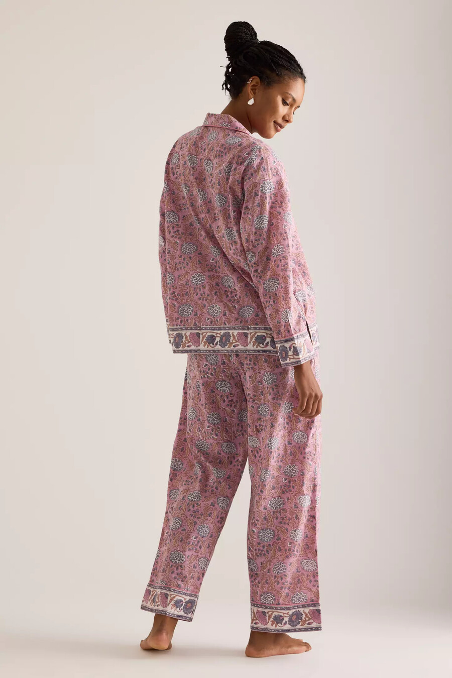 conjunto de pijama largo dilli grey