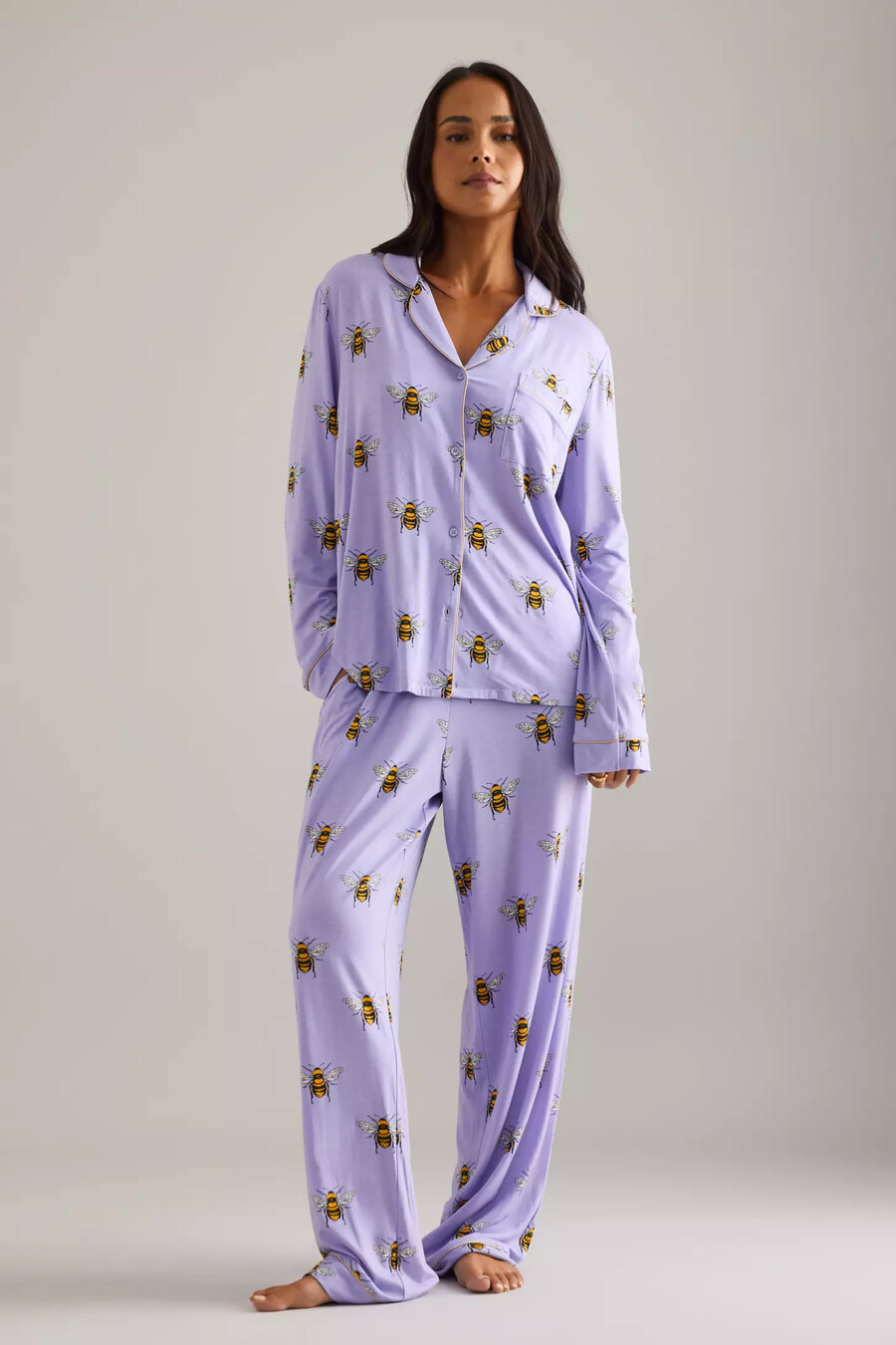 pijama de modal estampado chelsea peers