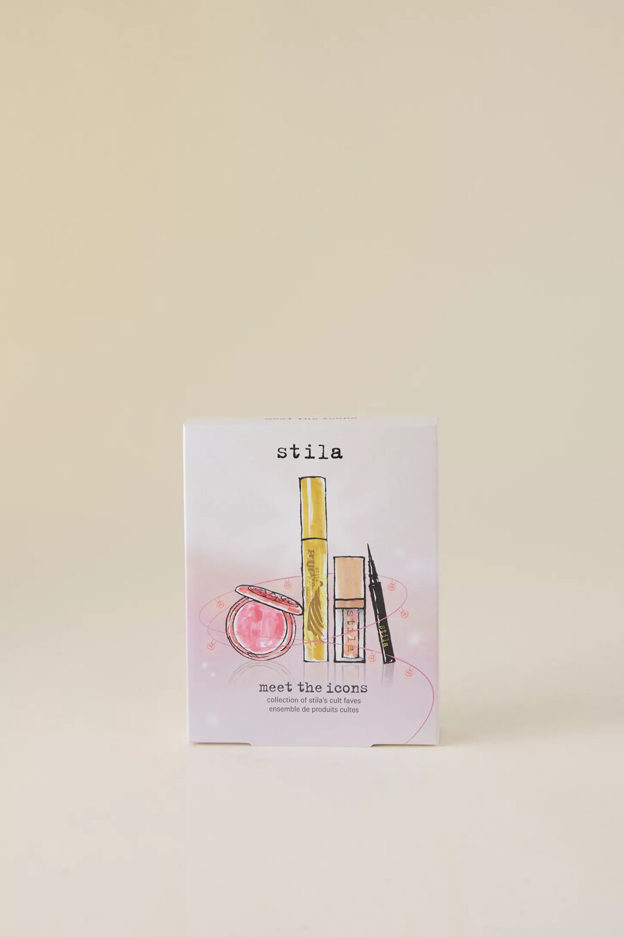 set de regalo de maquillaje meet the icons de stila