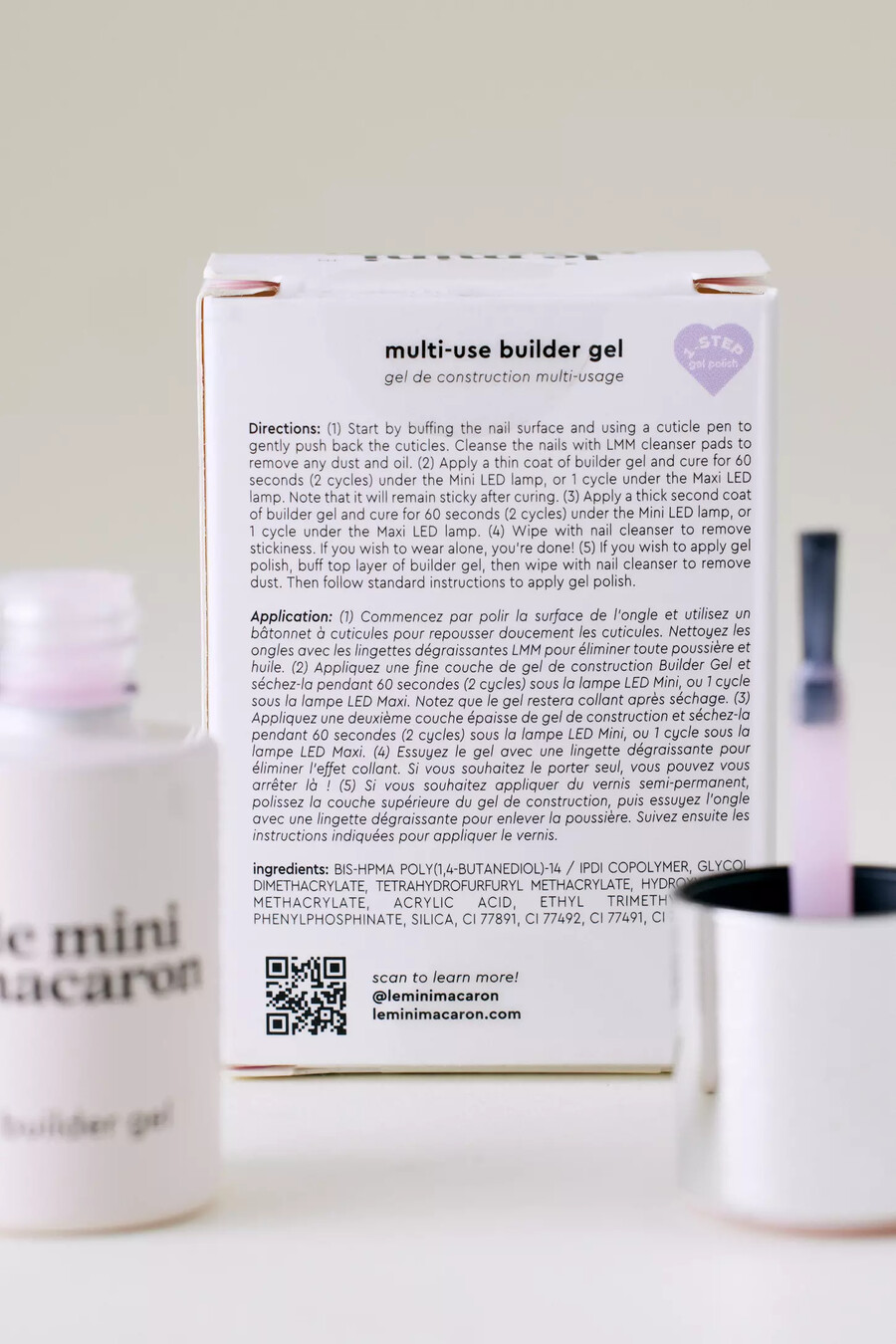gel constructor 5 en 1 le mini macaron merengue