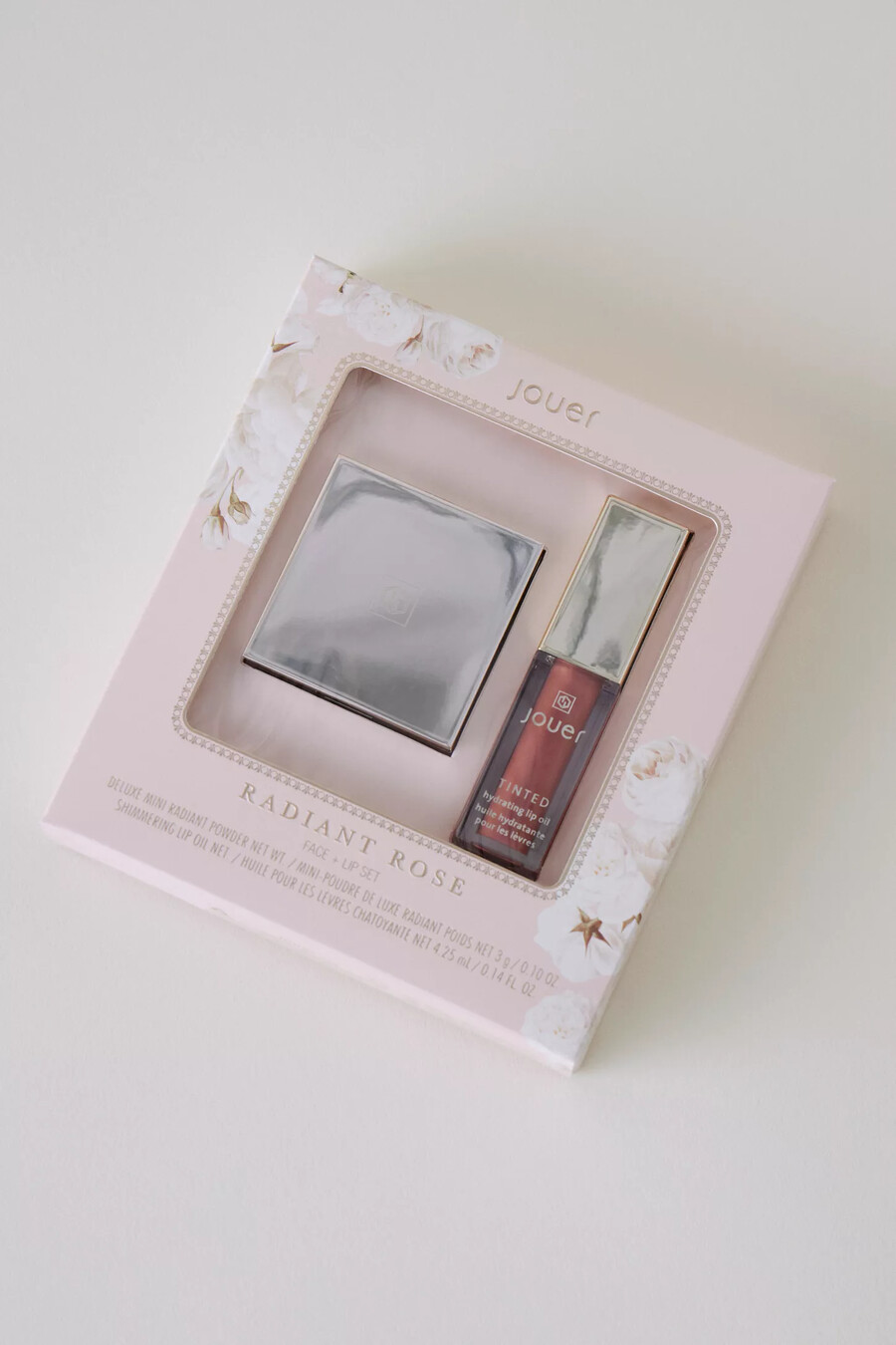 jouer cosmetics set rostro labios radiant rose